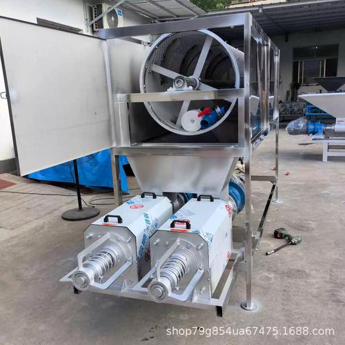 豬糞雞糞電動固液脫水機 雙機頭滾筒微濾技術(shù)解析與應(yīng)用